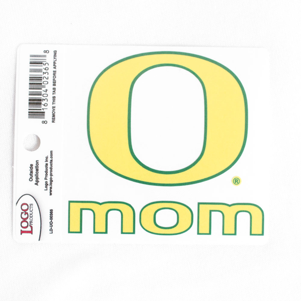 Classic Oregon O, Logo Brand, Yellow, Decal/Sticker, Home & Auto, 4", Vinyl, Outside Application, Mom, 815687